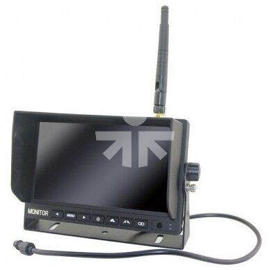 Belaidė vaizdo stebėjimo sistema monitorius 7'' + kamera