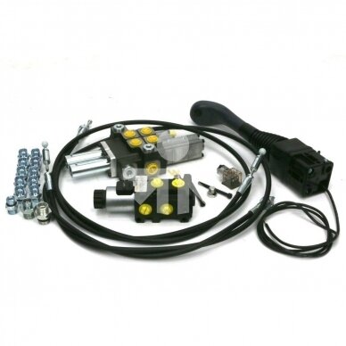 Front loader hydr. control kit with floating position 40ltr. 2sec. 2m 1