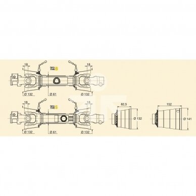 KARDANAS 6X6 B2E910CEA60A60 2 KARDANAS 6X6 B2E910CEA60A60 2