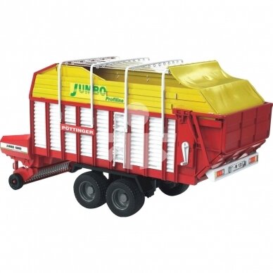 Toy Bruder 02214 Pöttinger Jumbo 6600 trailer 1