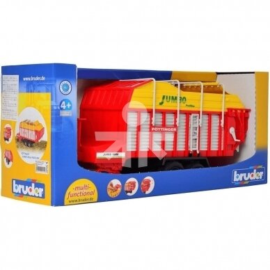 Toy Bruder 02214 Pöttinger Jumbo 6600 trailer 2