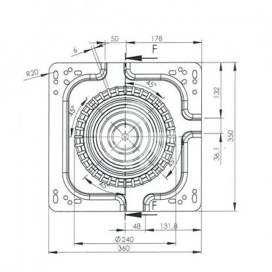 Sėdynės adapteris 360° TS90270GP 4