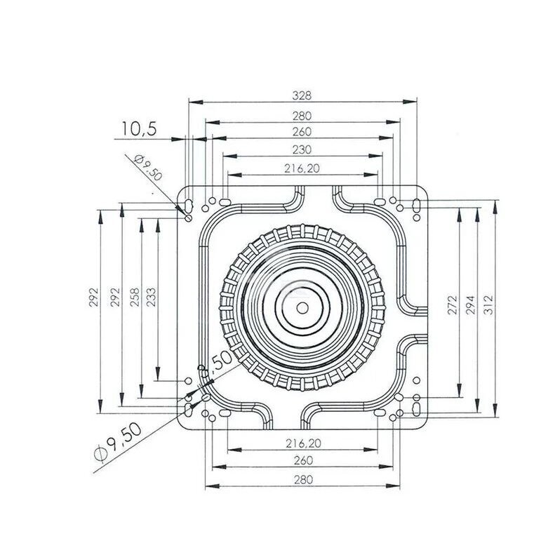 Sėdynės adapteris 360° TS90270GP 1 Sėdynės adapteris 360° TS90270GP 1