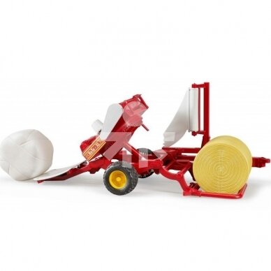 Toy Bruder 02122 ROTO XL Bale Wrapper with Round Bales 1