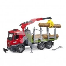 Toy Bruder forest truck MB Arocs with found 03669