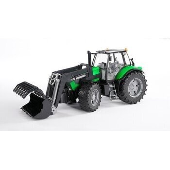 Žaislas Bruder traktorius Deutz-Fahr Agrotron X720 su frontaliniu krautuvu 03081