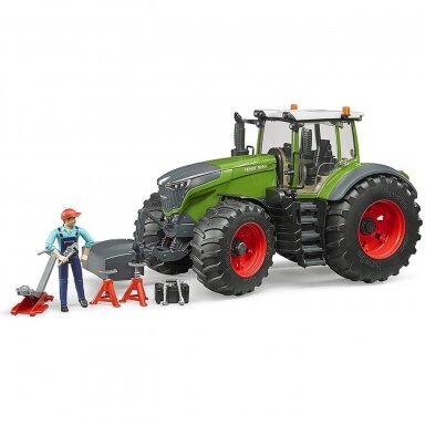 Žaislas Bruder traktorius Fendt 1050 Vario su mechaniku ir įrankiais 04041 Žaislas Bruder traktorius Fendt 1050 Vario su mechaniku ir įrankiais 04041