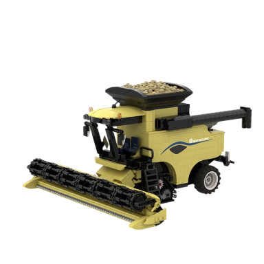 Žaislas konstruktorius BRIXIES Plus 222.748 kombainas New Holland CX