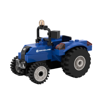 Žaislas konstruktorius BRIXIES Plus 222.749 traktorius New Holland T3F