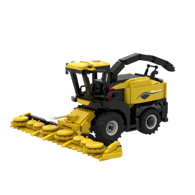Žaislas konstruktorius BRIXIES Plus 222.750 smulkintuvas New Holland FR