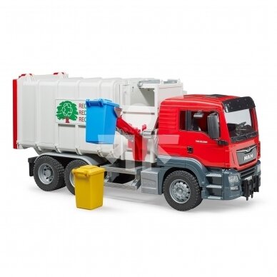 Toy Bruder MAN TGS garbage truck 03761
