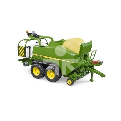 Žaislas Bruder presas-vyniotuvas John Deere C441R 02032 Žaislas Bruder presas-vyniotuvas John Deere C441R 02032
