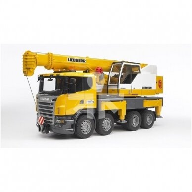 Toy Bruder Scania R crane 03570