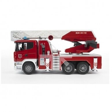Žaislas Bruder Scania R-series gaisrinė mašina 03591