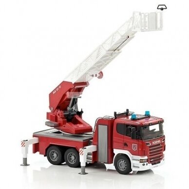 Žaislas Bruder Scania R-series gaisrinė mašina 03591 2