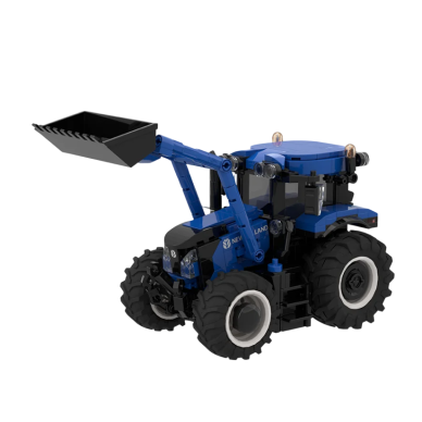 Žaislas konstruktorius BRIXIES Plus 222.746 Traktorius New Holland T6 su frontaliniu krautuvu Žaislas konstruktorius BRIXIES Plus 222.746 Traktorius New Holland T6 su frontaliniu krautuvu