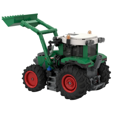 Žaislas konstruktorius BRIXIES Plus 222.864 traktorius Fendt 620 Vario su frontaliniu krautuvu 3 Žaislas konstruktorius BRIXIES Plus 222.864 traktorius Fendt 620 Vario su frontaliniu krautuvu 3