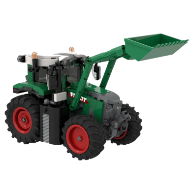 Žaislas konstruktorius BRIXIES Plus 222.864 traktorius Fendt 620 Vario su frontaliniu krautuvu 1 Žaislas konstruktorius BRIXIES Plus 222.864 traktorius Fendt 620 Vario su frontaliniu krautuvu 1