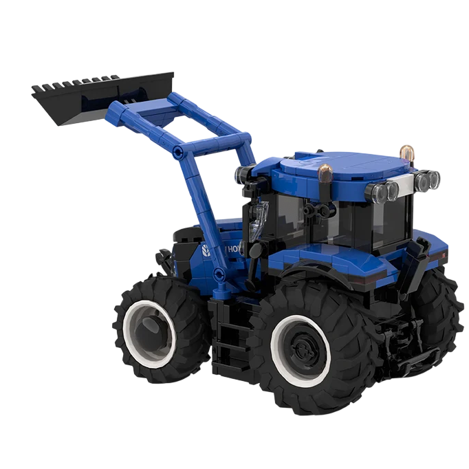 Žaislas konstruktorius BRIXIES Plus 222.746 Traktorius New Holland T6 su frontaliniu krautuvu 2 Žaislas konstruktorius BRIXIES Plus 222.746 Traktorius New Holland T6 su frontaliniu krautuvu 2