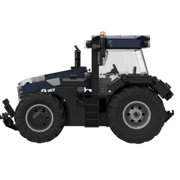 Žaislas konstruktorius BRIXIES Plus 222.747 traktorius New Holland T7 XD 4