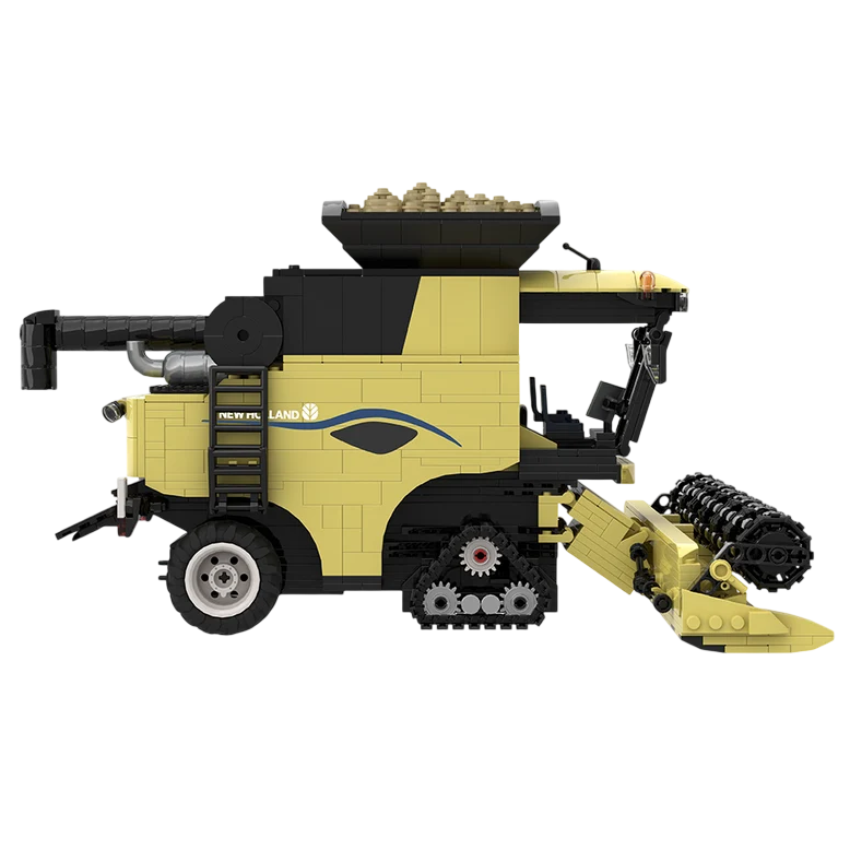 Žaislas konstruktorius BRIXIES Plus 222.748 kombainas New Holland CX 5